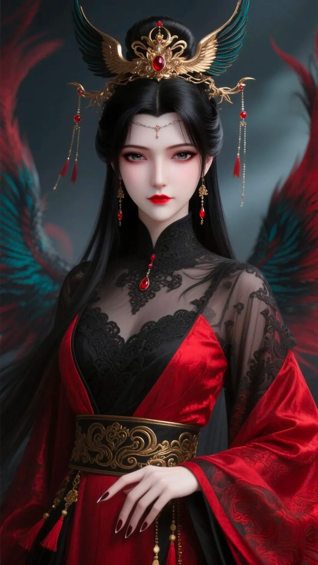 《仙逆》柳眉角色高清图片 手机壁纸屏保锁屏 国漫修真人物形象图_13