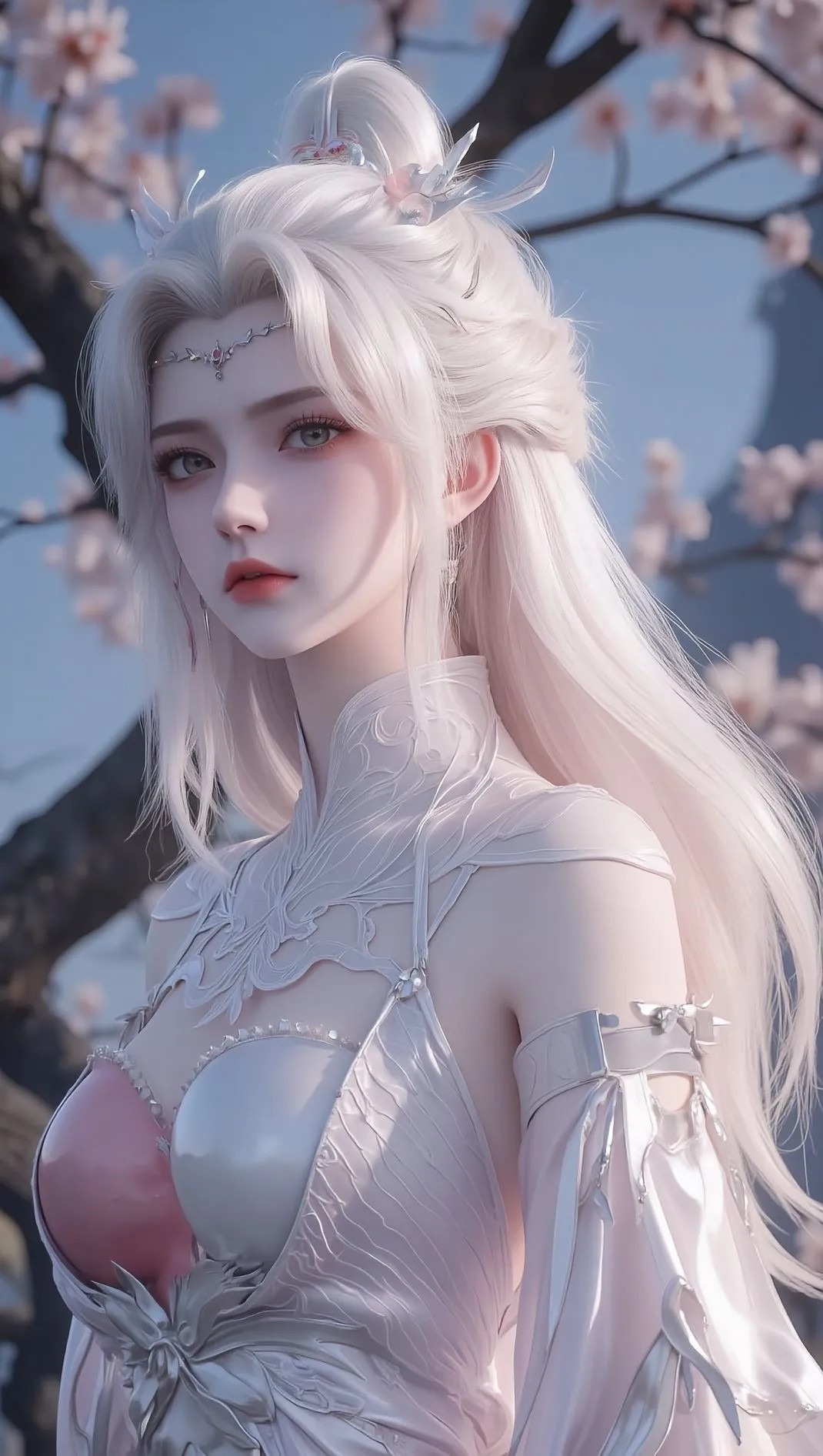 《仙逆》柳眉角色高清图片 手机壁纸屏保锁屏 国漫修真人物形象图_12