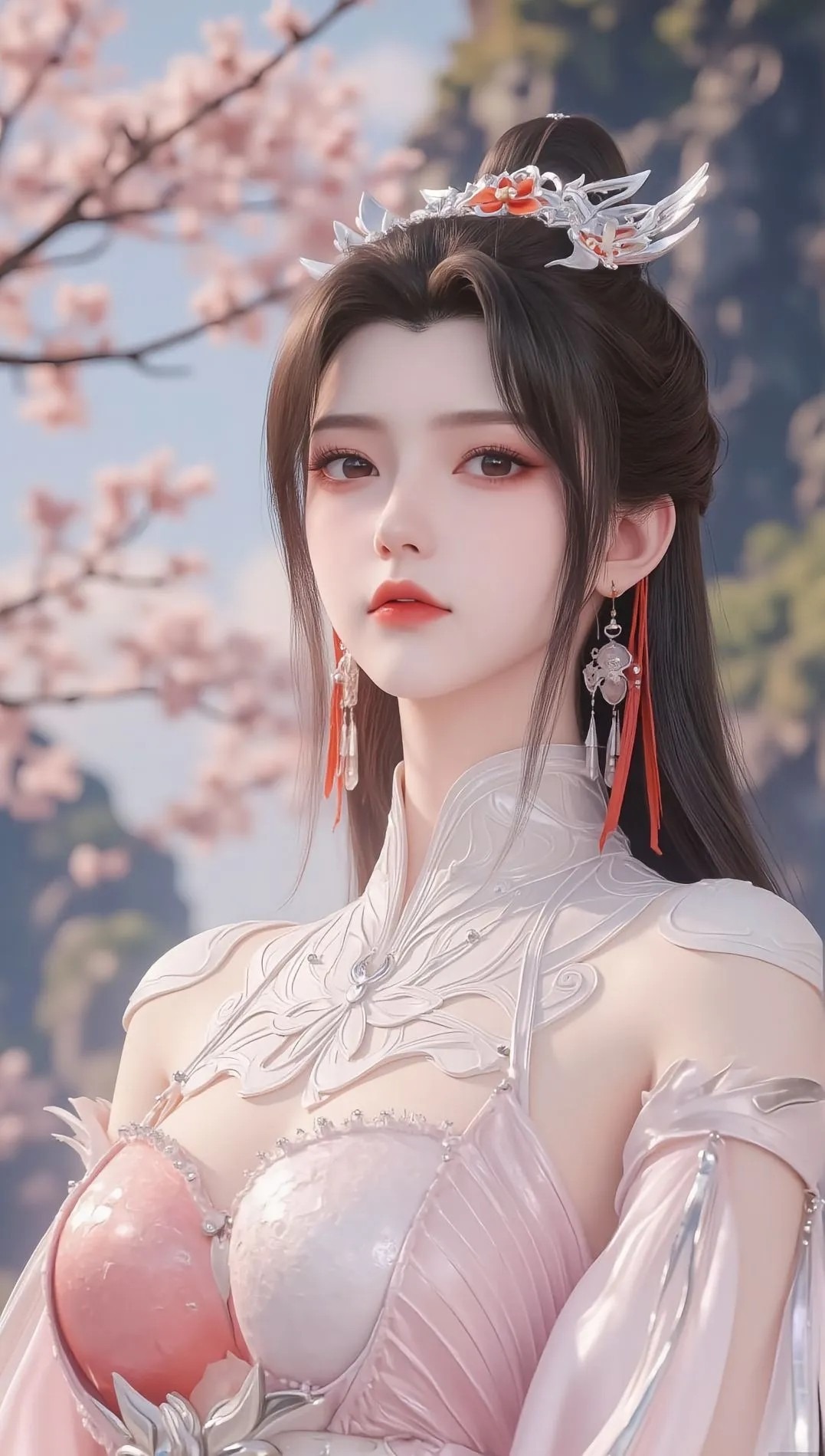 《仙逆》柳眉角色高清图片 手机壁纸屏保锁屏 国漫修真人物形象图_10