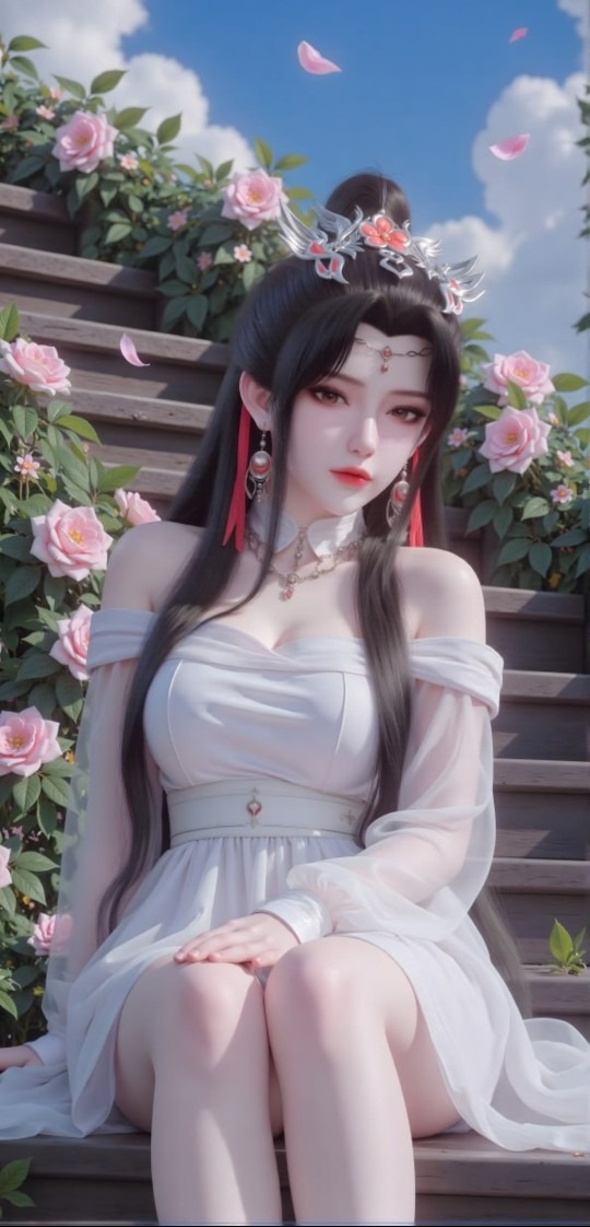 《仙逆》柳眉角色高清图片 手机壁纸屏保锁屏 国漫修真人物形象图_09