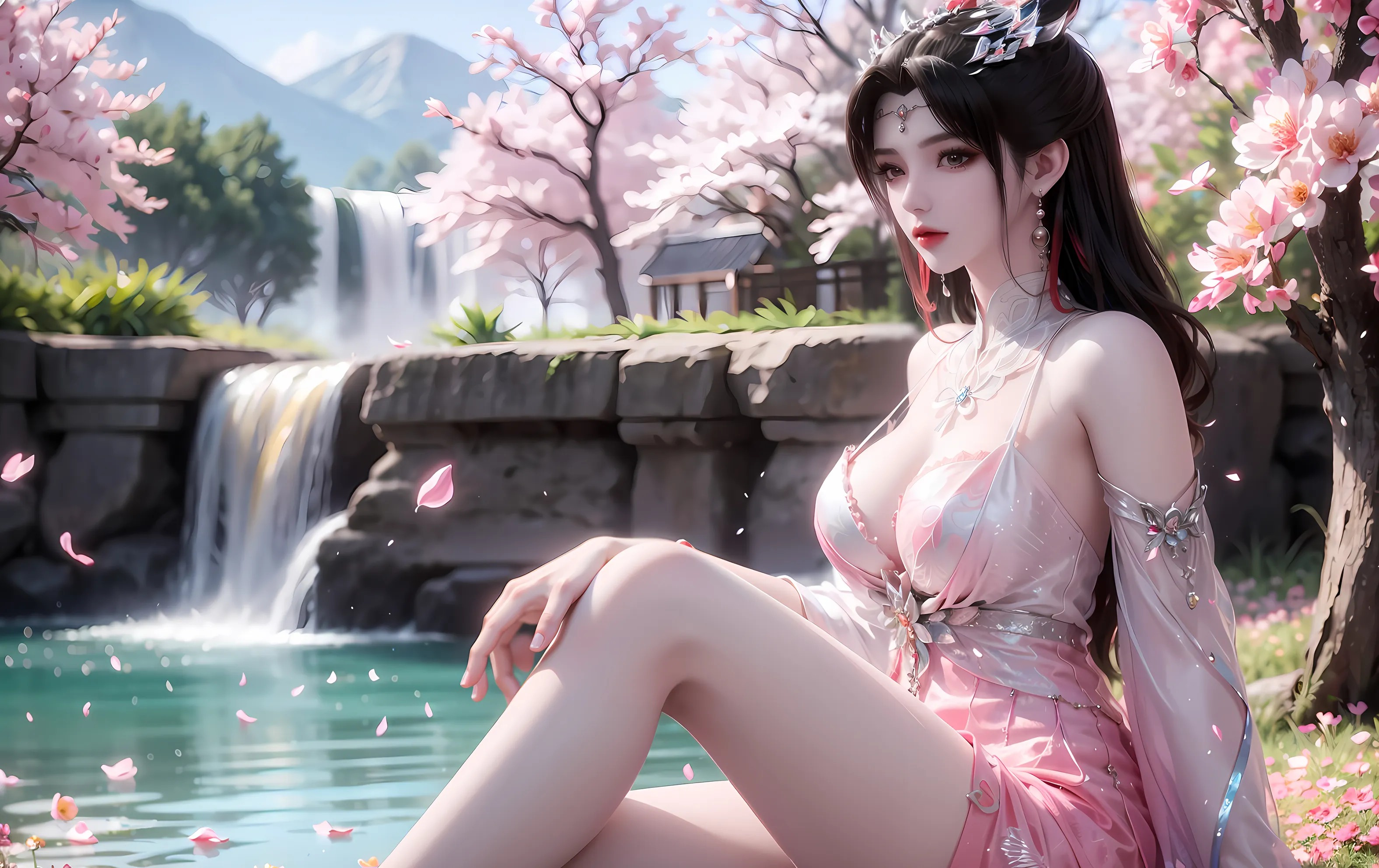 《仙逆》柳眉角色高清图片 手机壁纸屏保锁屏 国漫修真人物形象图_08