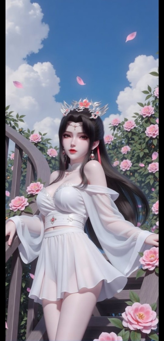 《仙逆》柳眉角色高清图片 手机壁纸屏保锁屏 国漫修真人物形象图_06