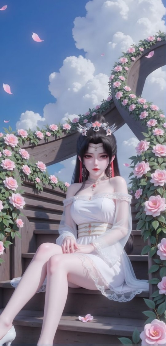 《仙逆》柳眉角色高清图片 手机壁纸屏保锁屏 国漫修真人物形象图_05