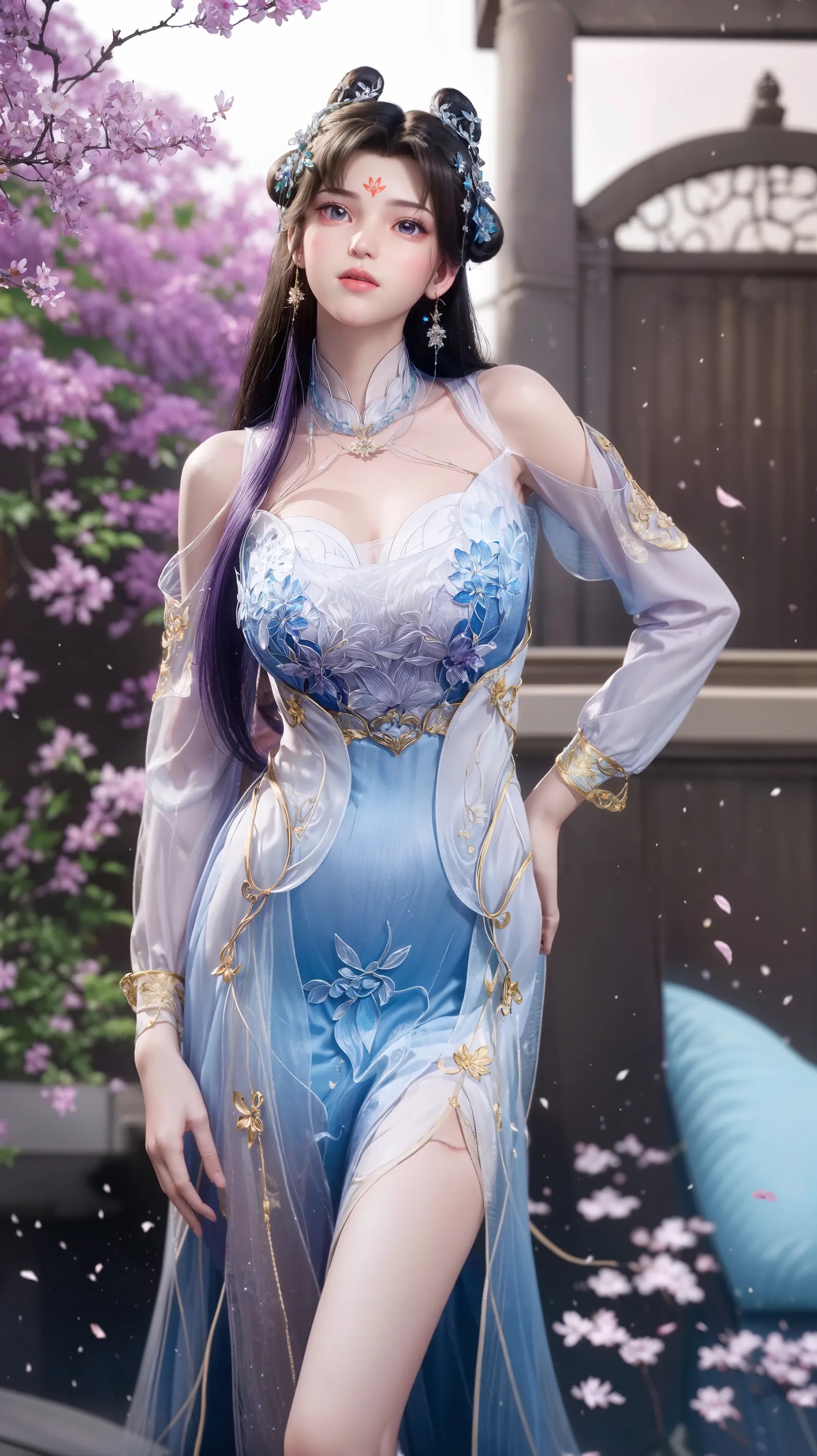 《仙逆》程灵角色高清图片 手机壁纸屏保锁屏 国漫修真人物形象图_06