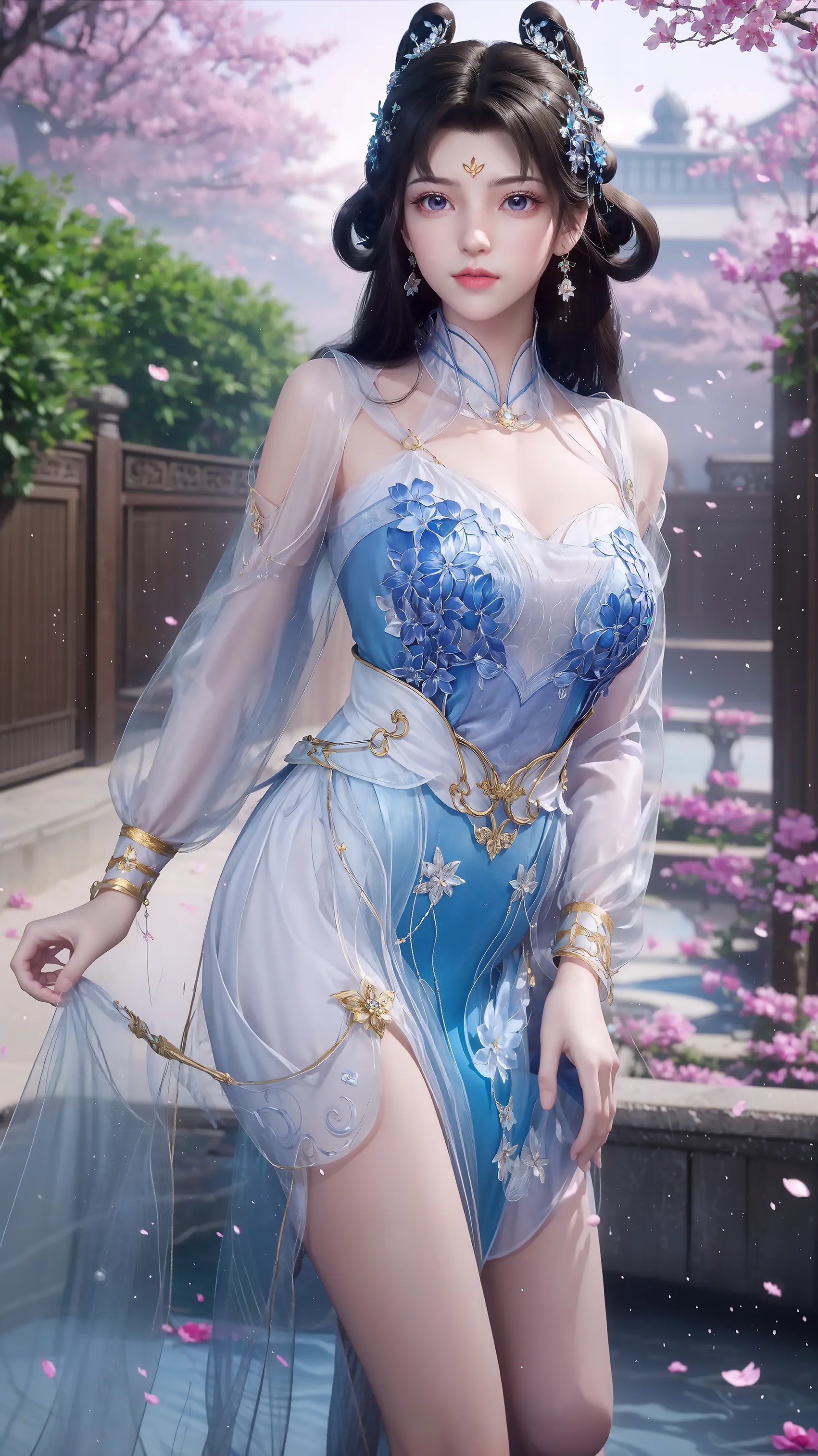 《仙逆》程灵角色高清图片 手机壁纸屏保锁屏 国漫修真人物形象图_05