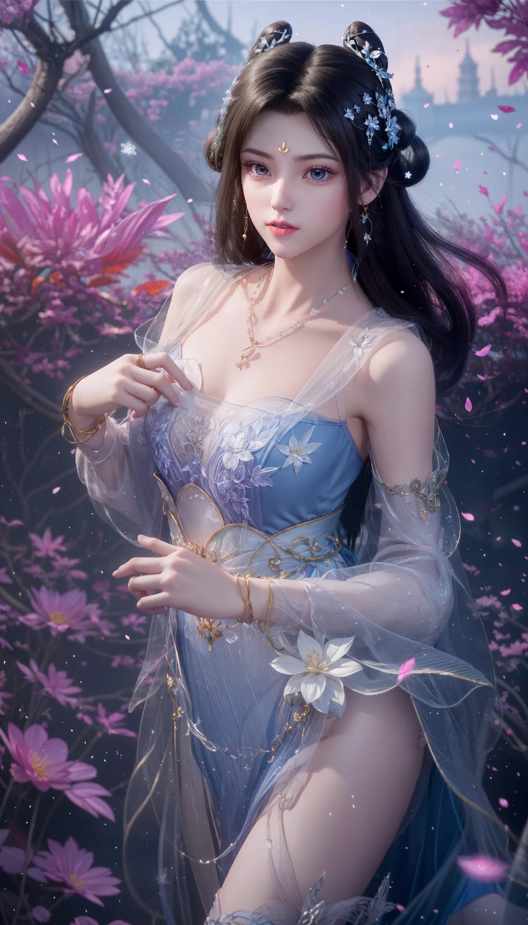 《仙逆》程灵角色高清图片 手机壁纸屏保锁屏 国漫修真人物形象图_03