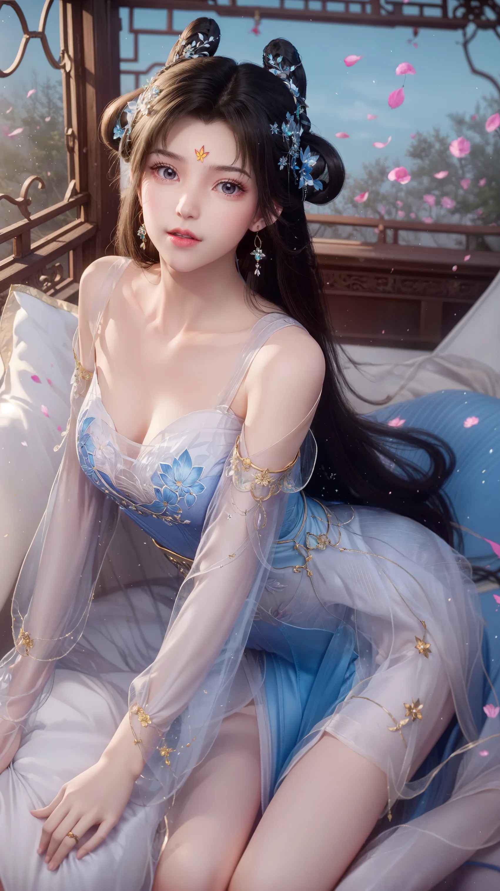 《仙逆》程灵角色高清图片 手机壁纸屏保锁屏 国漫修真人物形象图_02