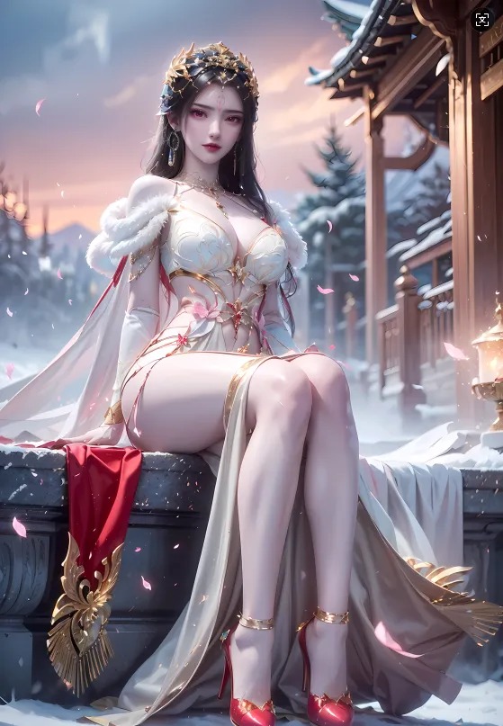 《仙逆》红蝶角色高清图片 手机壁纸屏保锁屏 国漫修真人物形象图_04