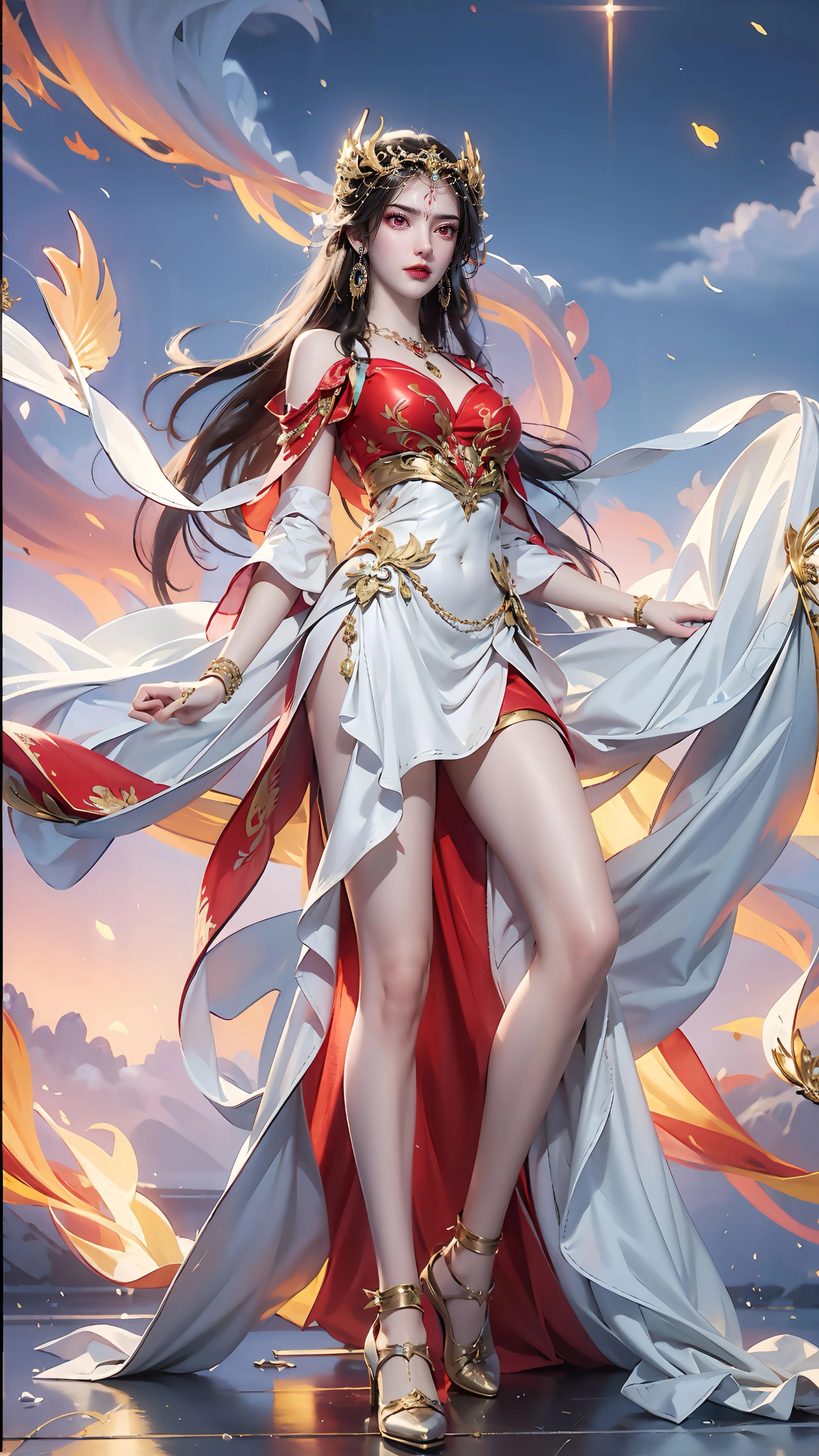 《仙逆》红蝶角色高清图片 手机壁纸屏保锁屏 国漫修真人物形象图_01