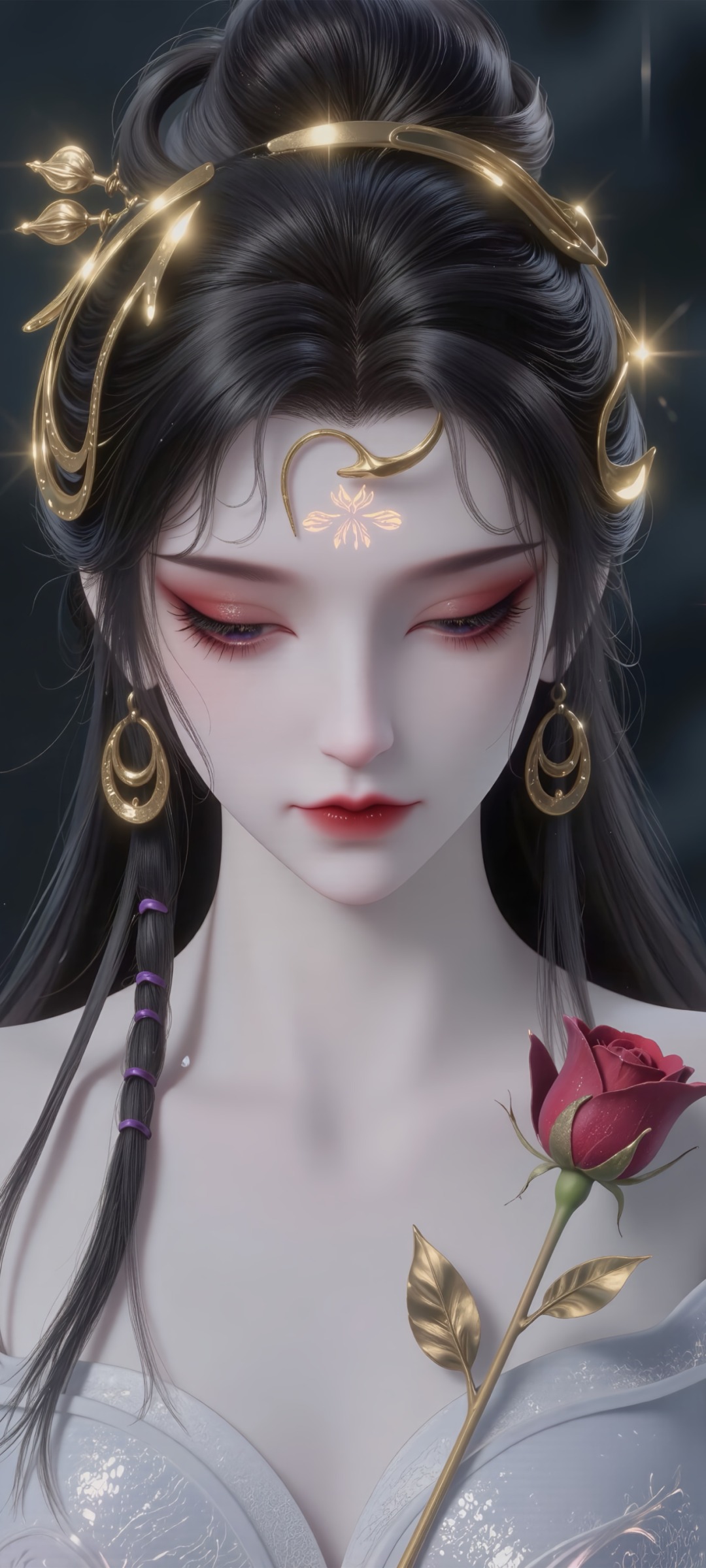 《仙逆》魅姬角色高清图片 手机壁纸屏保锁屏 国漫修真人物形象图_16