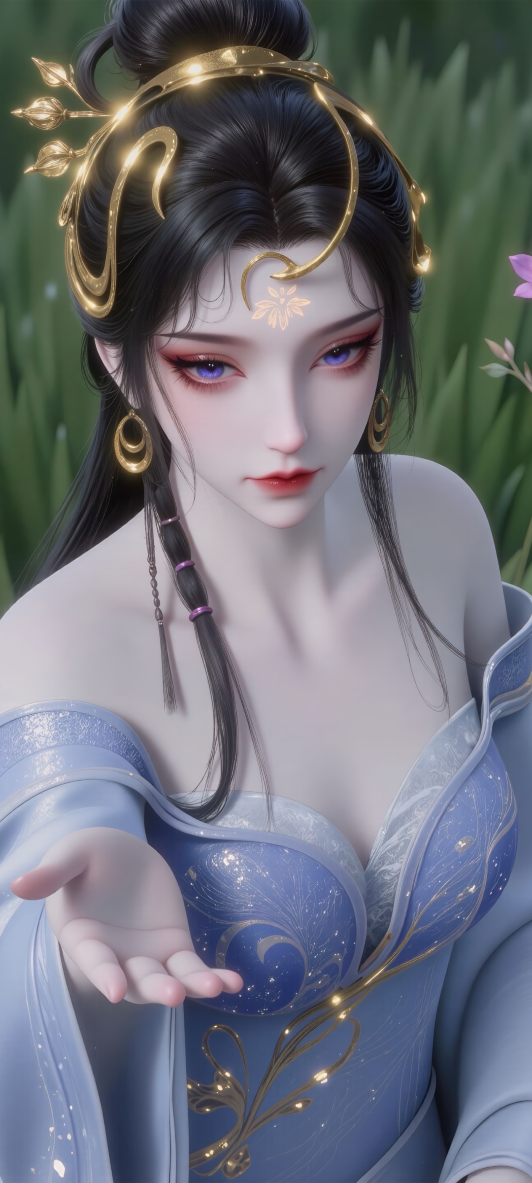 《仙逆》魅姬角色高清图片 手机壁纸屏保锁屏 国漫修真人物形象图_13