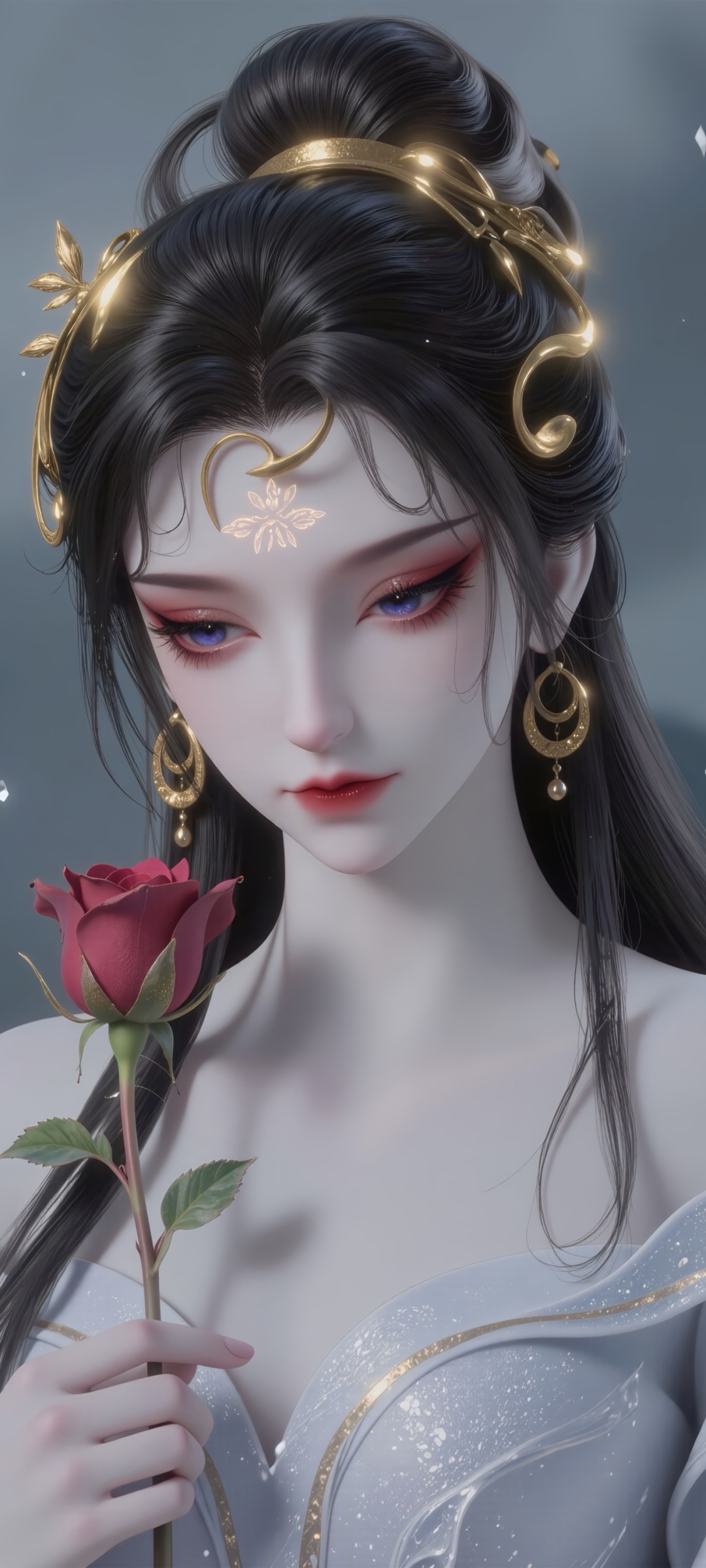 《仙逆》魅姬角色高清图片 手机壁纸屏保锁屏 国漫修真人物形象图_07