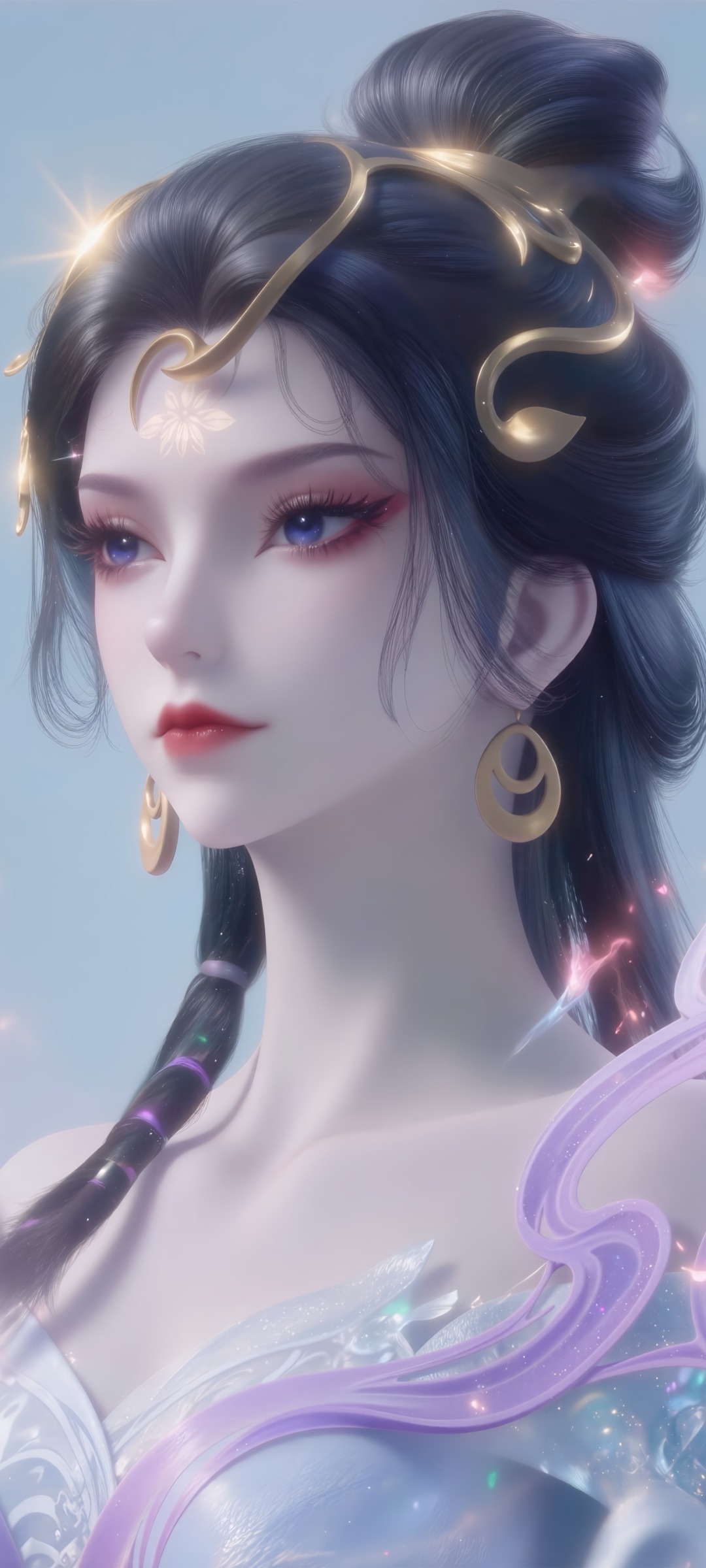 《仙逆》魅姬角色高清图片 手机壁纸屏保锁屏 国漫修真人物形象图_04