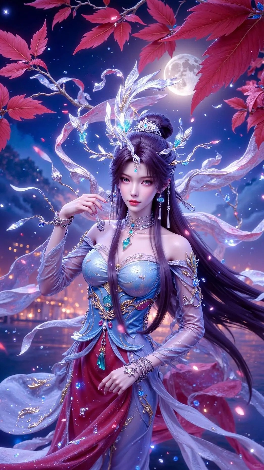 《云深不知梦》云望舒角色高清手机壁纸 古风动漫人物形象图_44