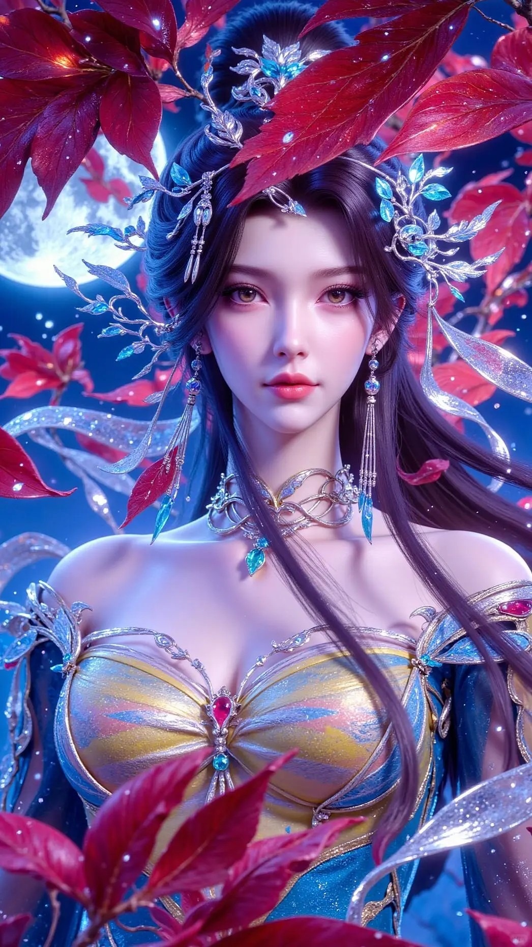 《云深不知梦》云望舒角色高清手机壁纸 古风动漫人物形象图_43