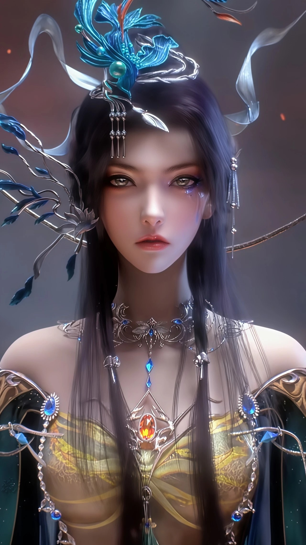 《云深不知梦》云望舒角色高清手机壁纸 古风动漫人物形象图_42