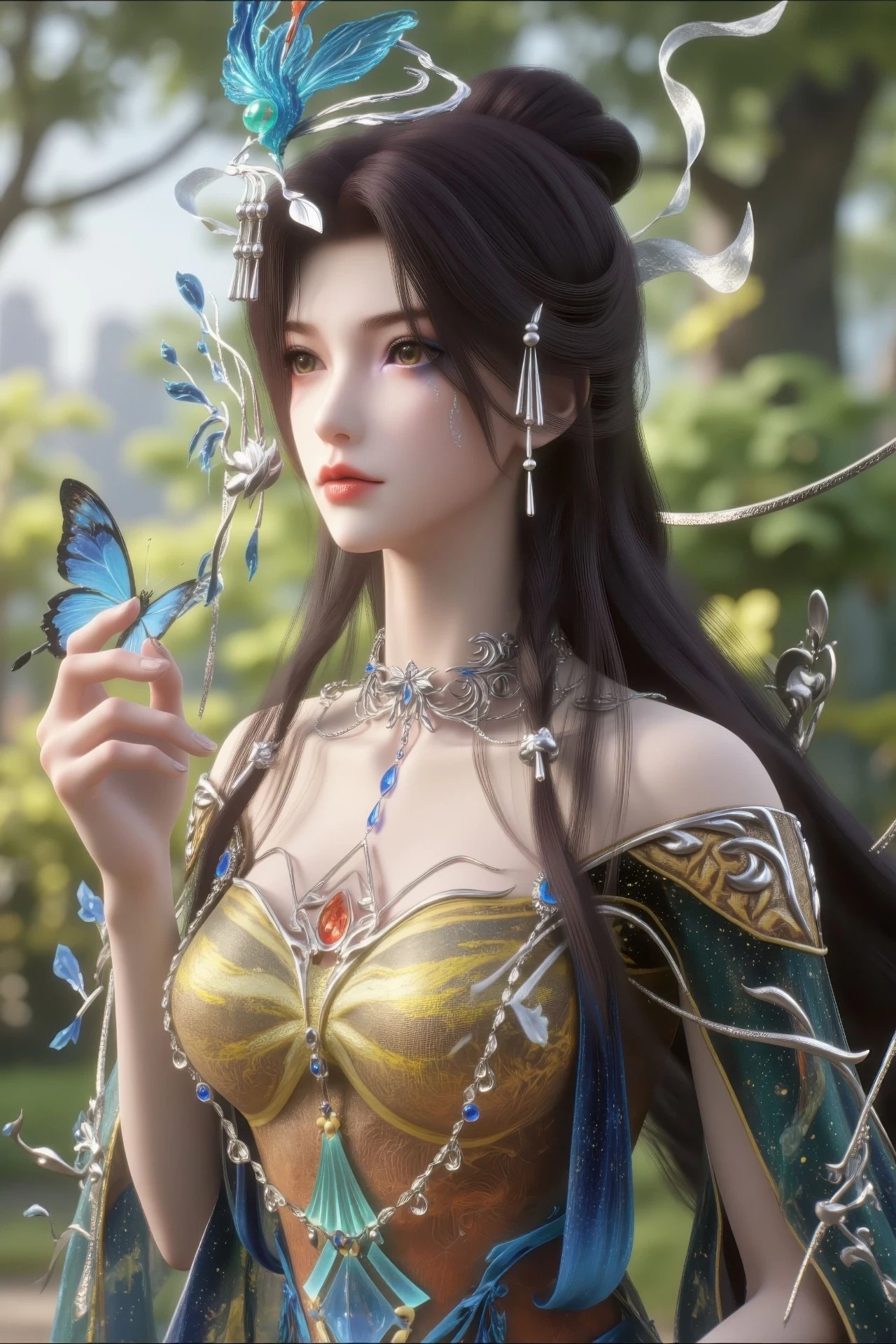 《云深不知梦》云望舒角色高清手机壁纸 古风动漫人物形象图_40