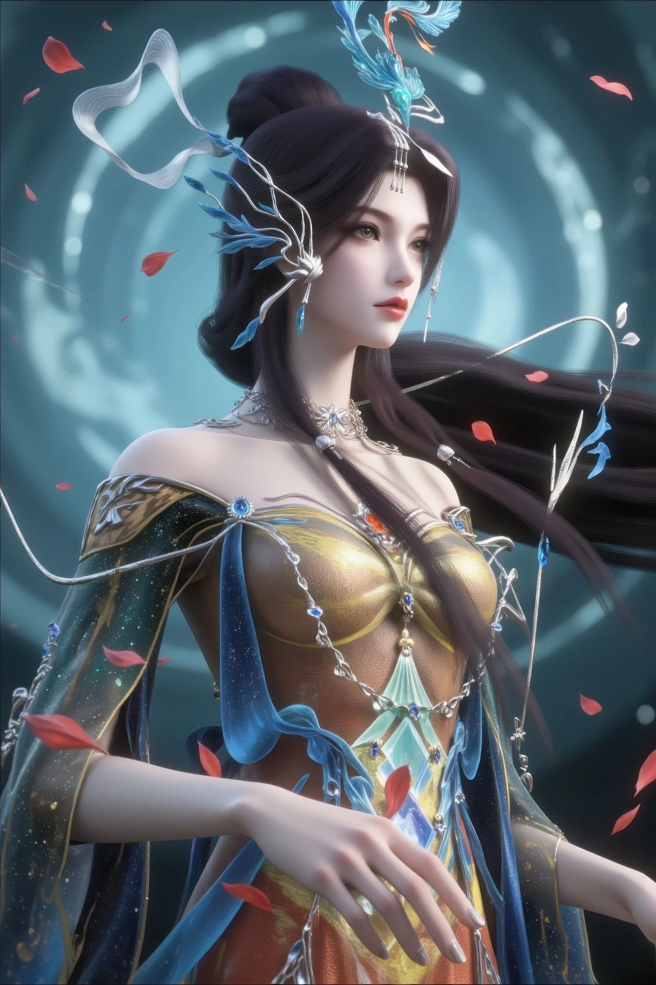 《云深不知梦》云望舒角色高清手机壁纸 古风动漫人物形象图_29