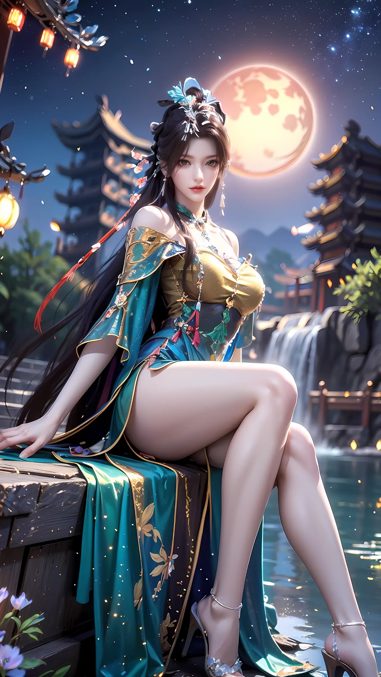 《云深不知梦》云望舒角色高清手机壁纸 古风动漫人物形象图_23