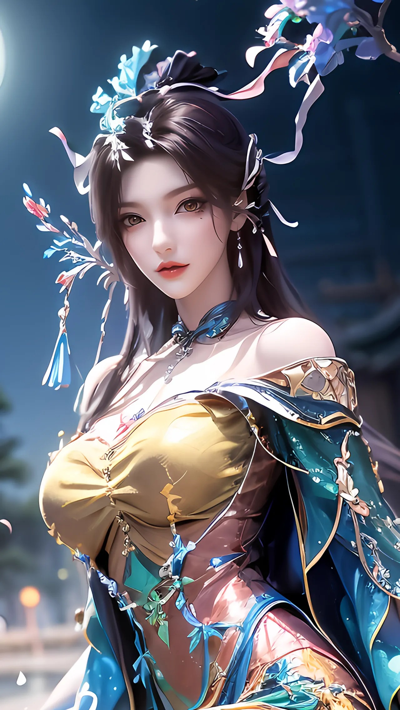 《云深不知梦》云望舒角色高清手机壁纸 古风动漫人物形象图_21