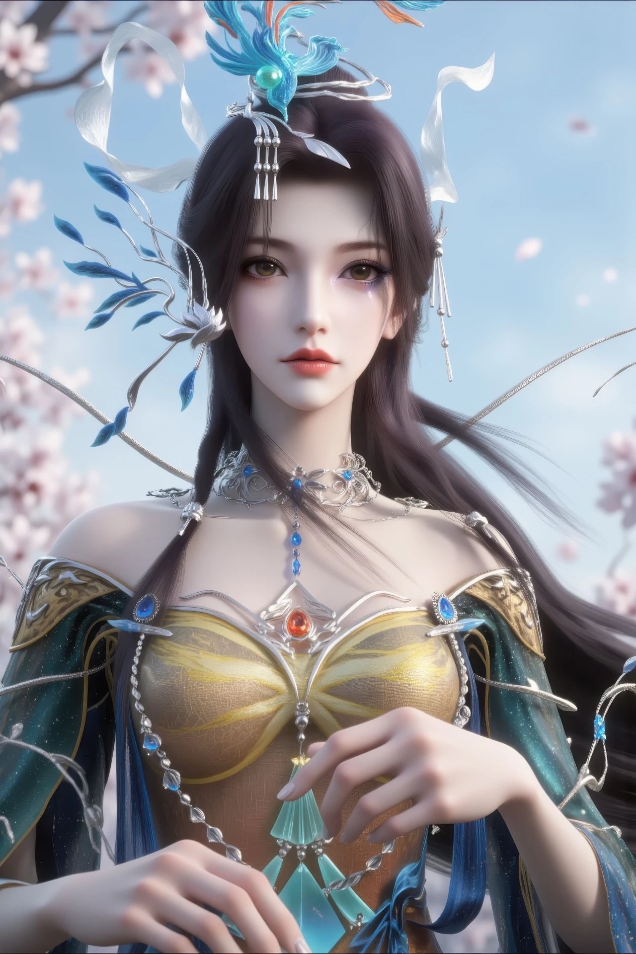 《云深不知梦》云望舒角色高清手机壁纸 古风动漫人物形象图_18