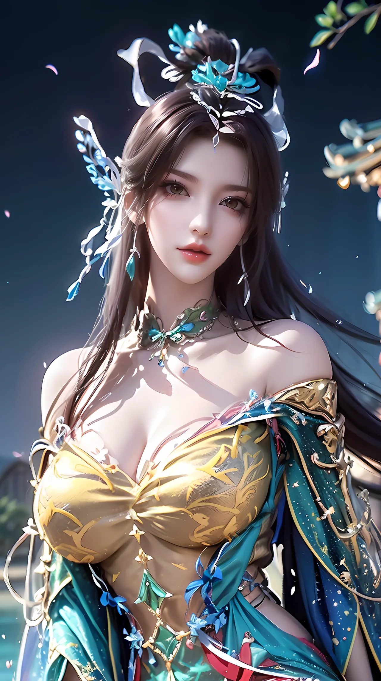 《云深不知梦》云望舒角色高清手机壁纸 古风动漫人物形象图_12