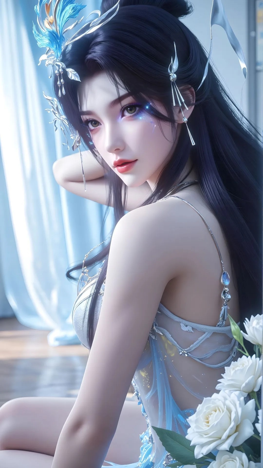 《云深不知梦》云望舒角色高清手机壁纸 古风动漫人物形象图_11