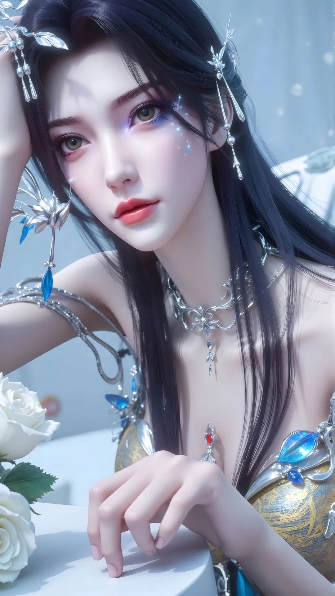 《云深不知梦》云望舒角色高清手机壁纸 古风动漫人物形象图_10