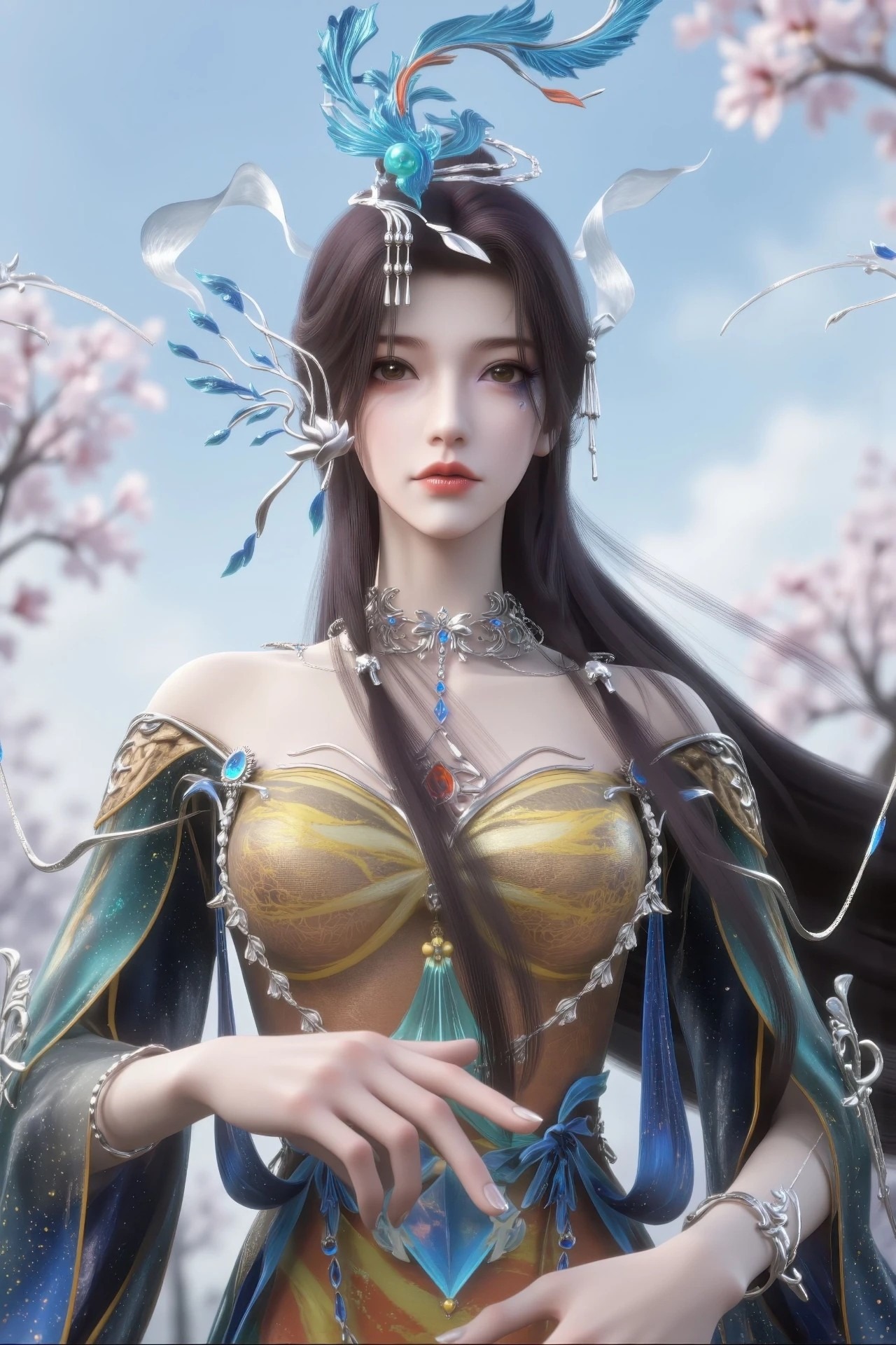 《云深不知梦》云望舒角色高清手机壁纸 古风动漫人物形象图_09