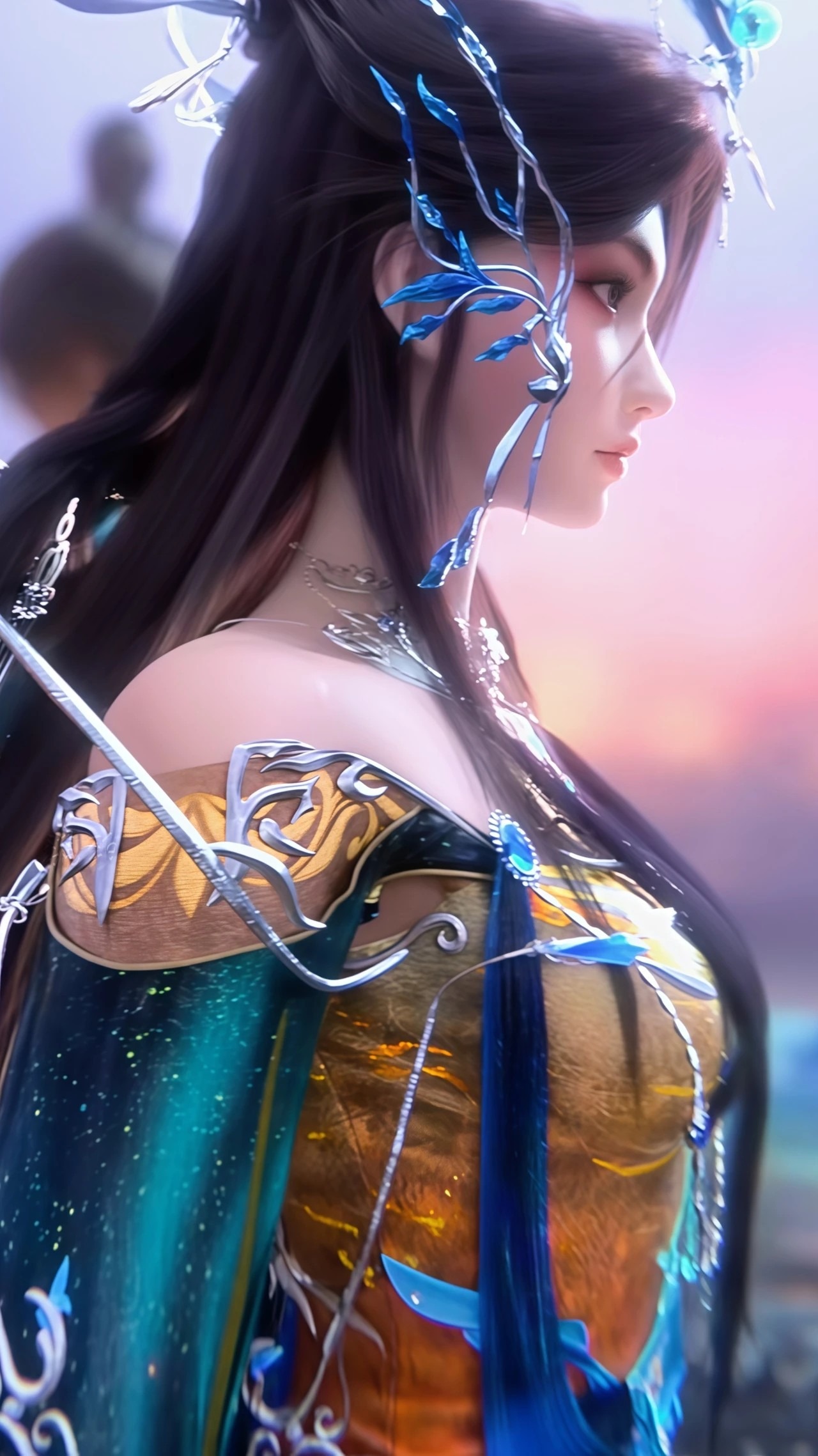 《云深不知梦》云望舒角色高清手机壁纸 古风动漫人物形象图_03