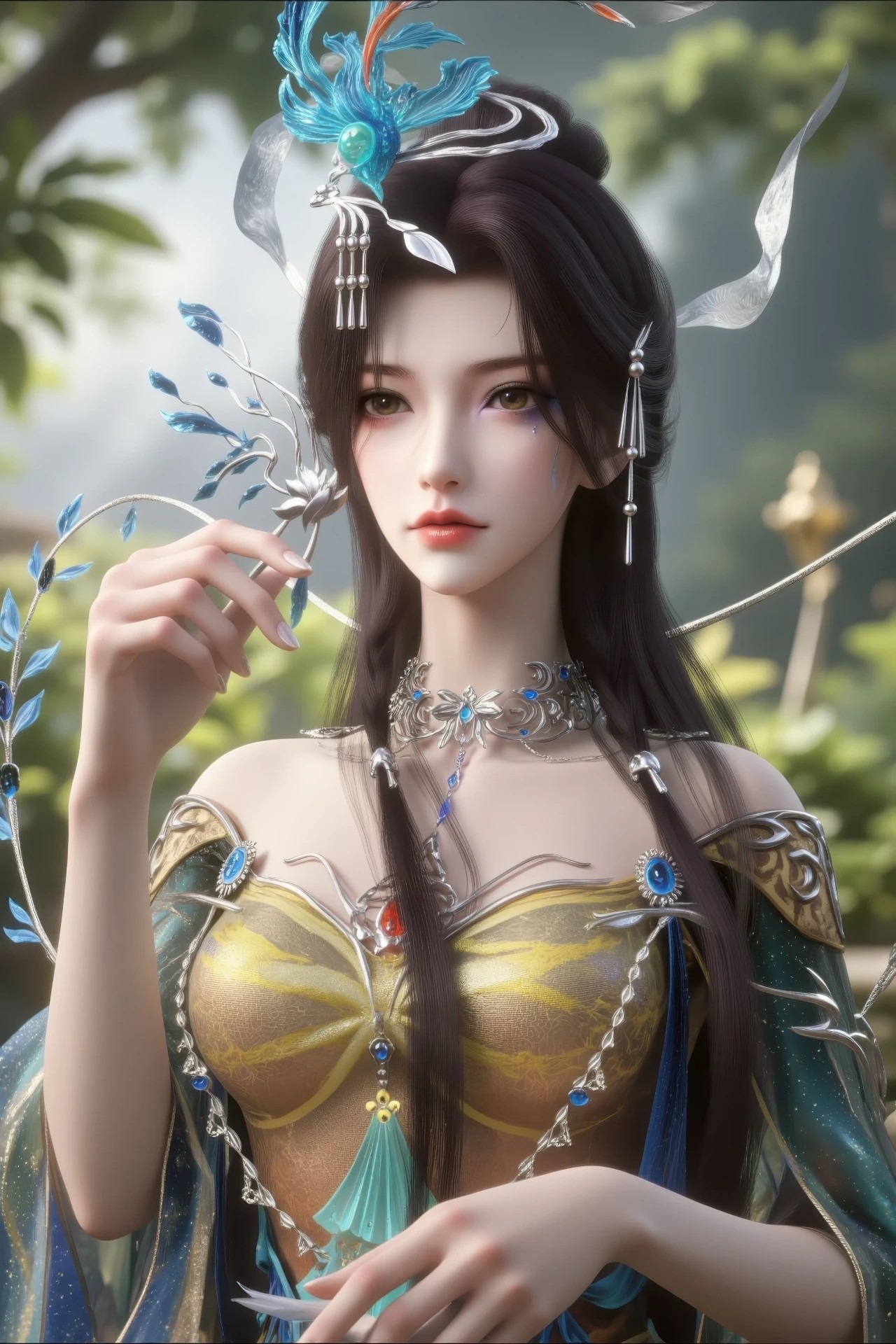 《云深不知梦》云望舒角色高清手机壁纸 古风动漫人物形象图_02