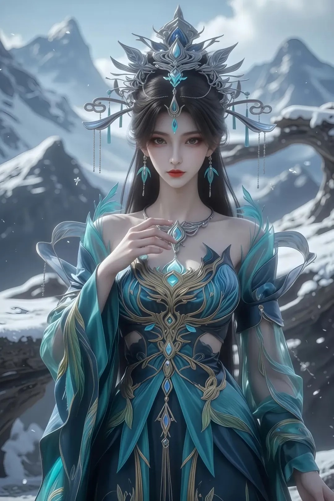 《云深不知梦》燕倾霏角色高清手机壁纸 古风动漫人物形象图_17