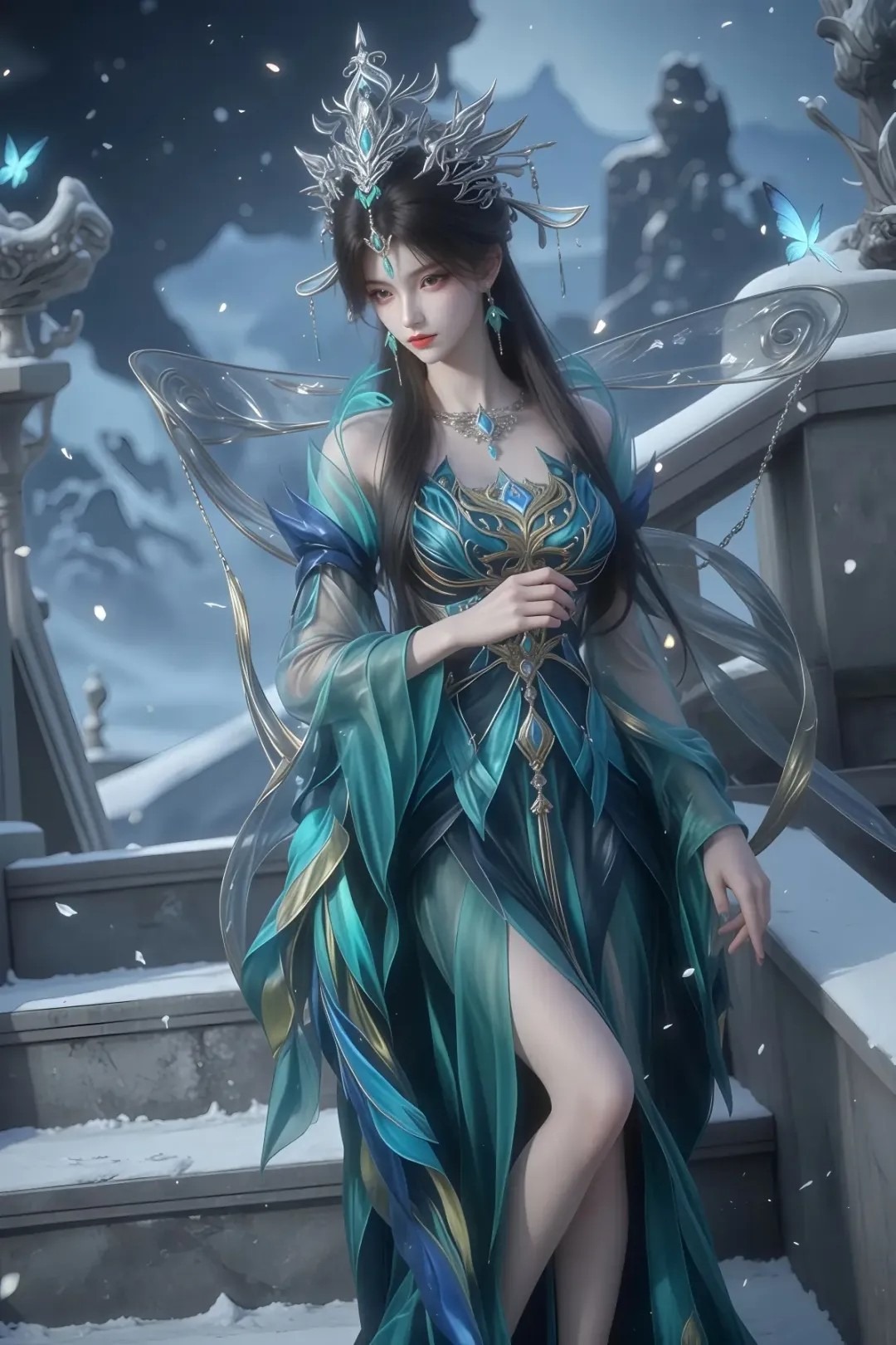 《云深不知梦》燕倾霏角色高清手机壁纸 古风动漫人物形象图_14