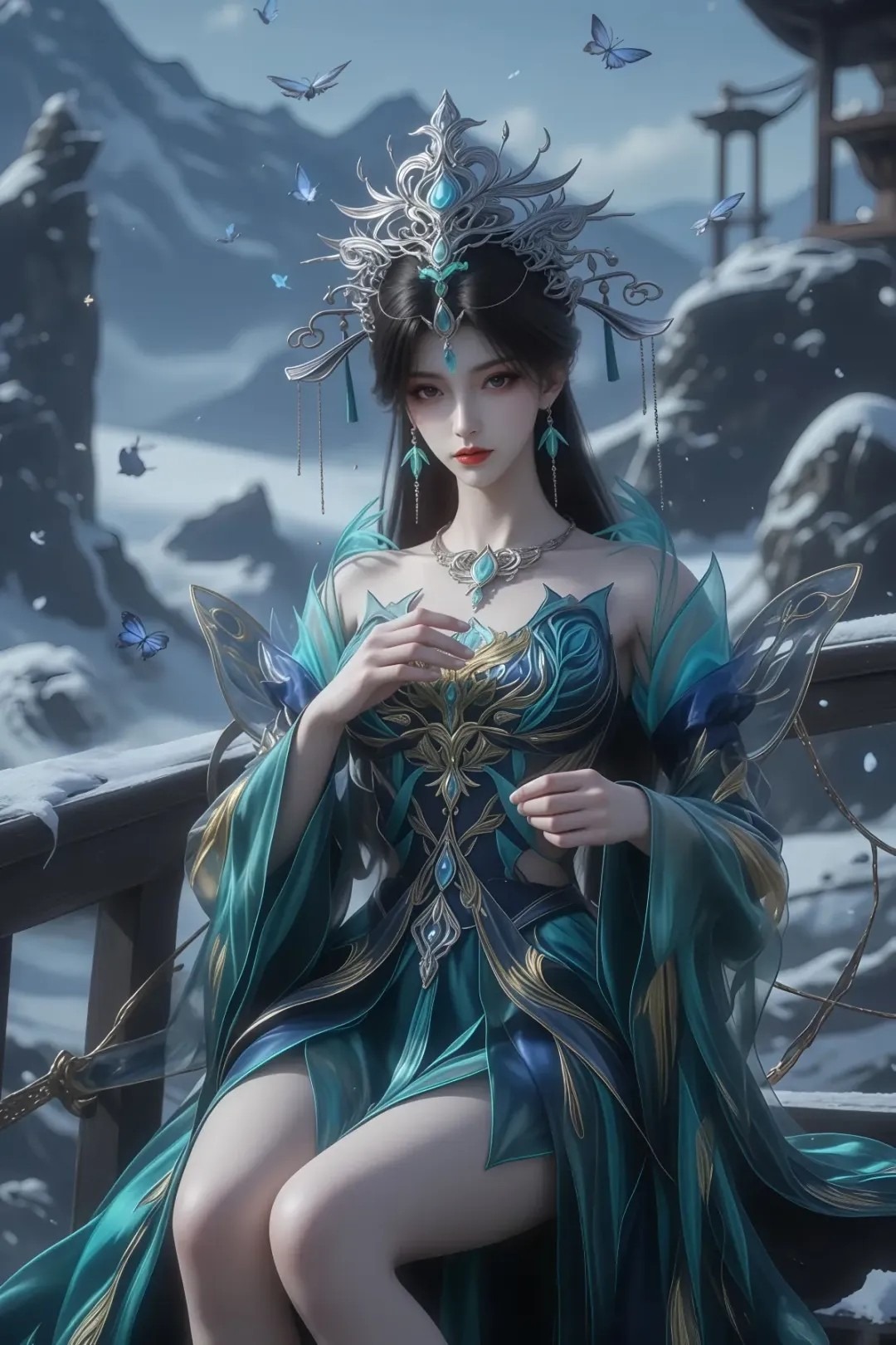 《云深不知梦》燕倾霏角色高清手机壁纸 古风动漫人物形象图_13