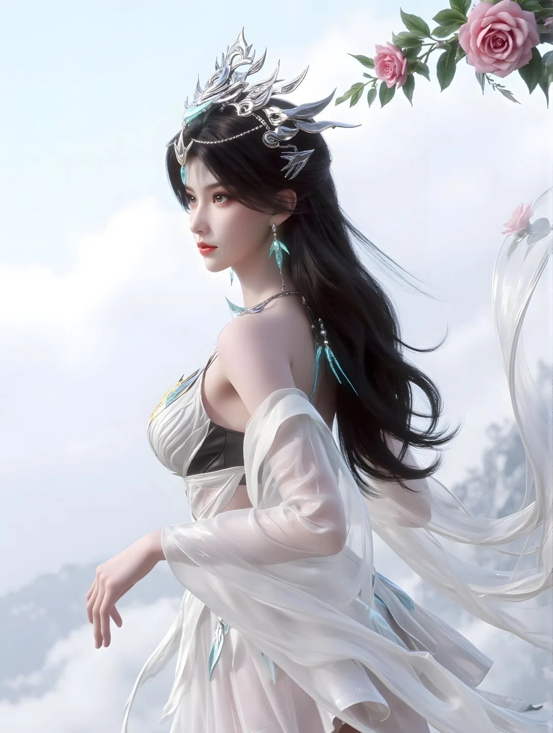 《云深不知梦》燕倾霏角色高清手机壁纸 古风动漫人物形象图_06