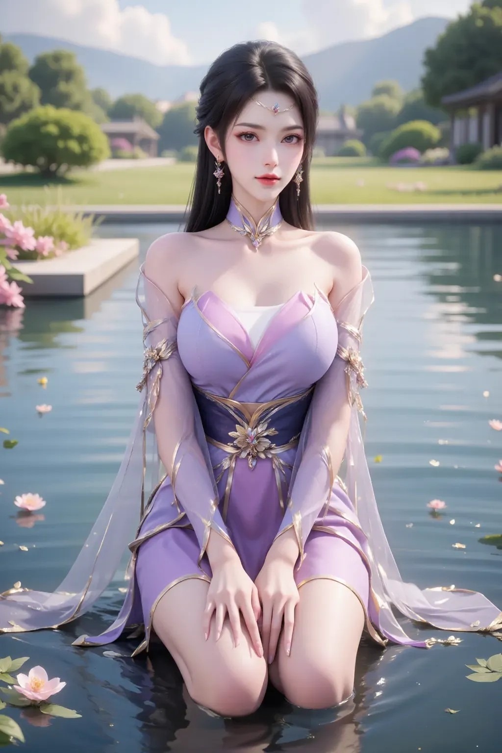 楚灵玉高清图片 仙武传角色壁纸 手机壁纸