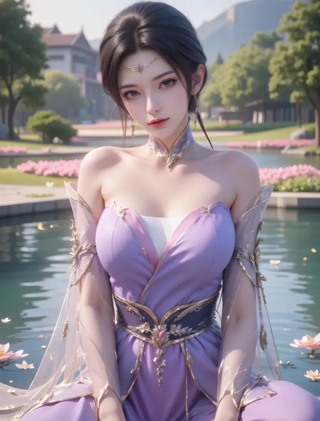 楚灵玉高清图片 仙武传角色壁纸 手机壁纸