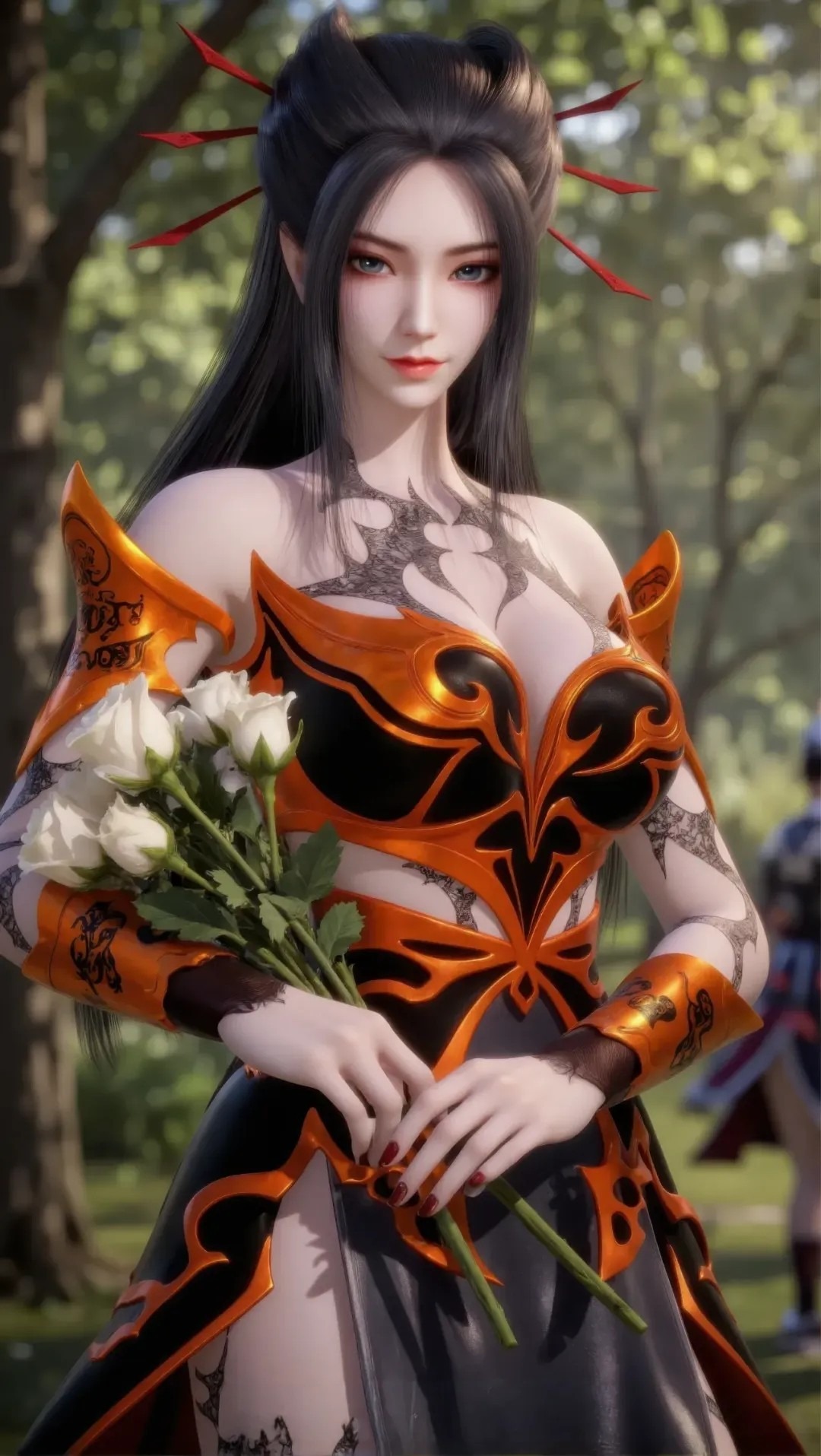 焰灵姬高清图片 天行九歌角色壁纸 手机壁纸