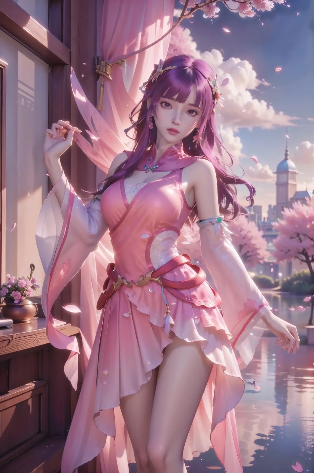 叶紫云高清图片 妖神记角色壁纸 手机壁纸