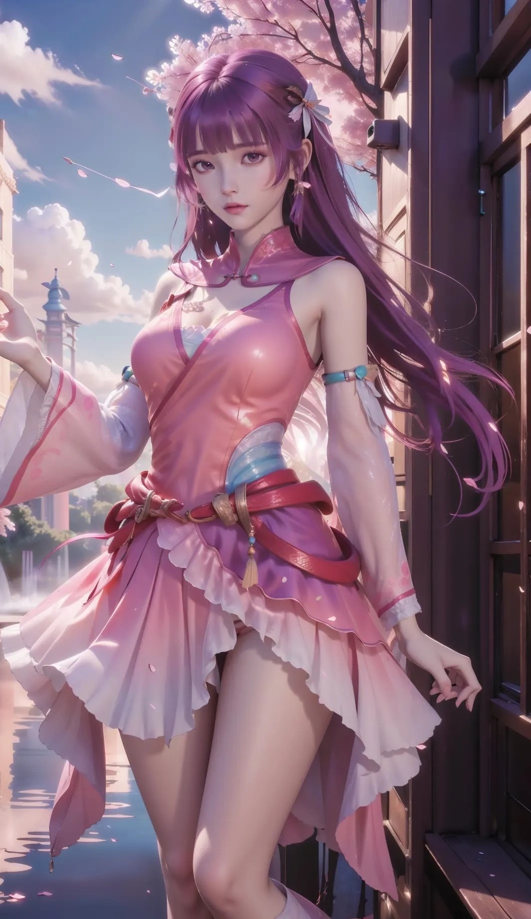 叶紫云高清图片 妖神记角色壁纸 手机壁纸