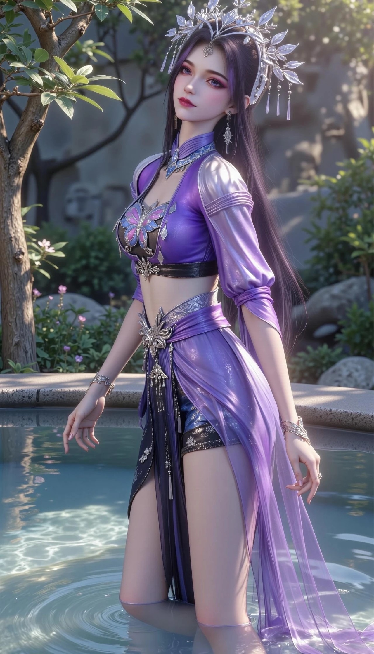 柳姨高清图片 少年白马醉清风角色壁纸 手机壁纸