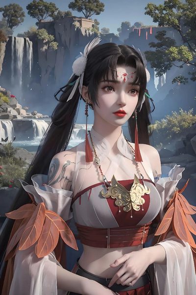 月莹高清图片_山海伏魔录角色壁纸_手机壁纸4K无水印下载