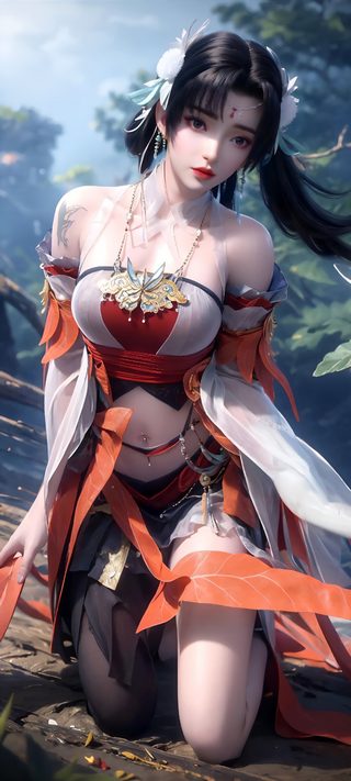 月莹高清图片_山海伏魔录角色壁纸_手机壁纸4K无水印下载