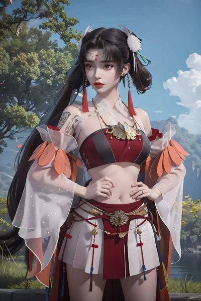 月莹高清图片_山海伏魔录角色壁纸_手机壁纸4K无水印下载