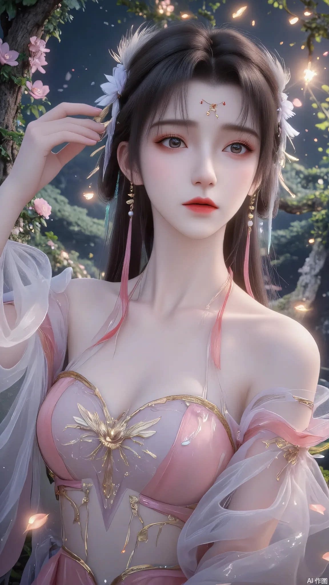 月莹高清图片 山海伏魔录角色壁纸 手机壁纸