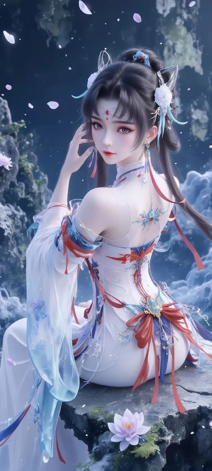 月莹高清图片 山海伏魔录角色壁纸 手机壁纸