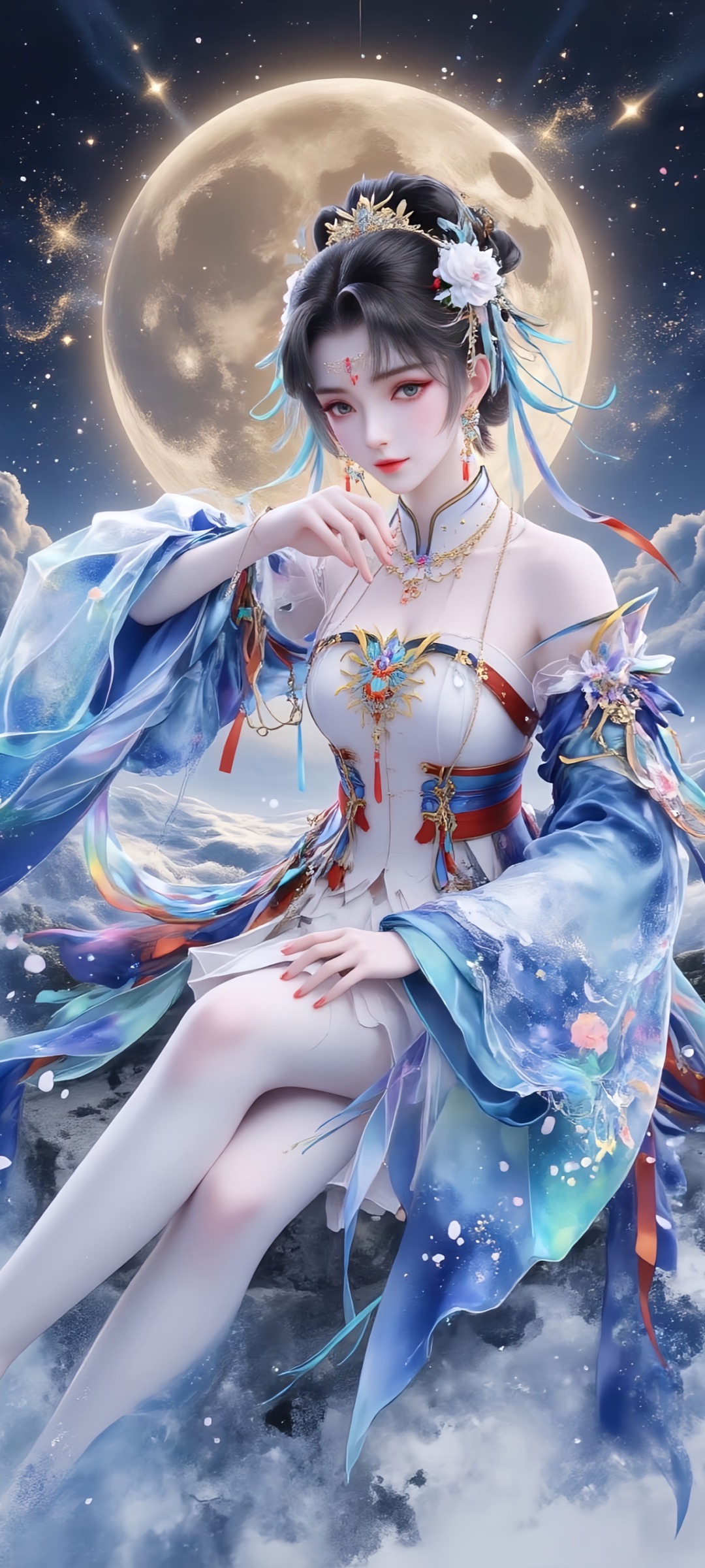 月莹高清图片 山海伏魔录角色壁纸 手机壁纸