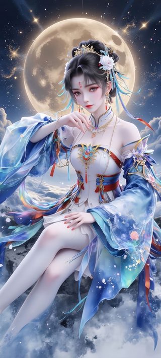 月莹高清图片_山海伏魔录角色壁纸_手机壁纸4K无水印下载