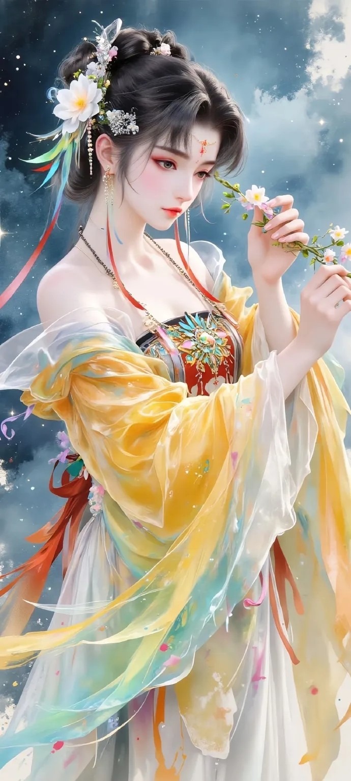 月莹高清图片 山海伏魔录角色壁纸 手机壁纸