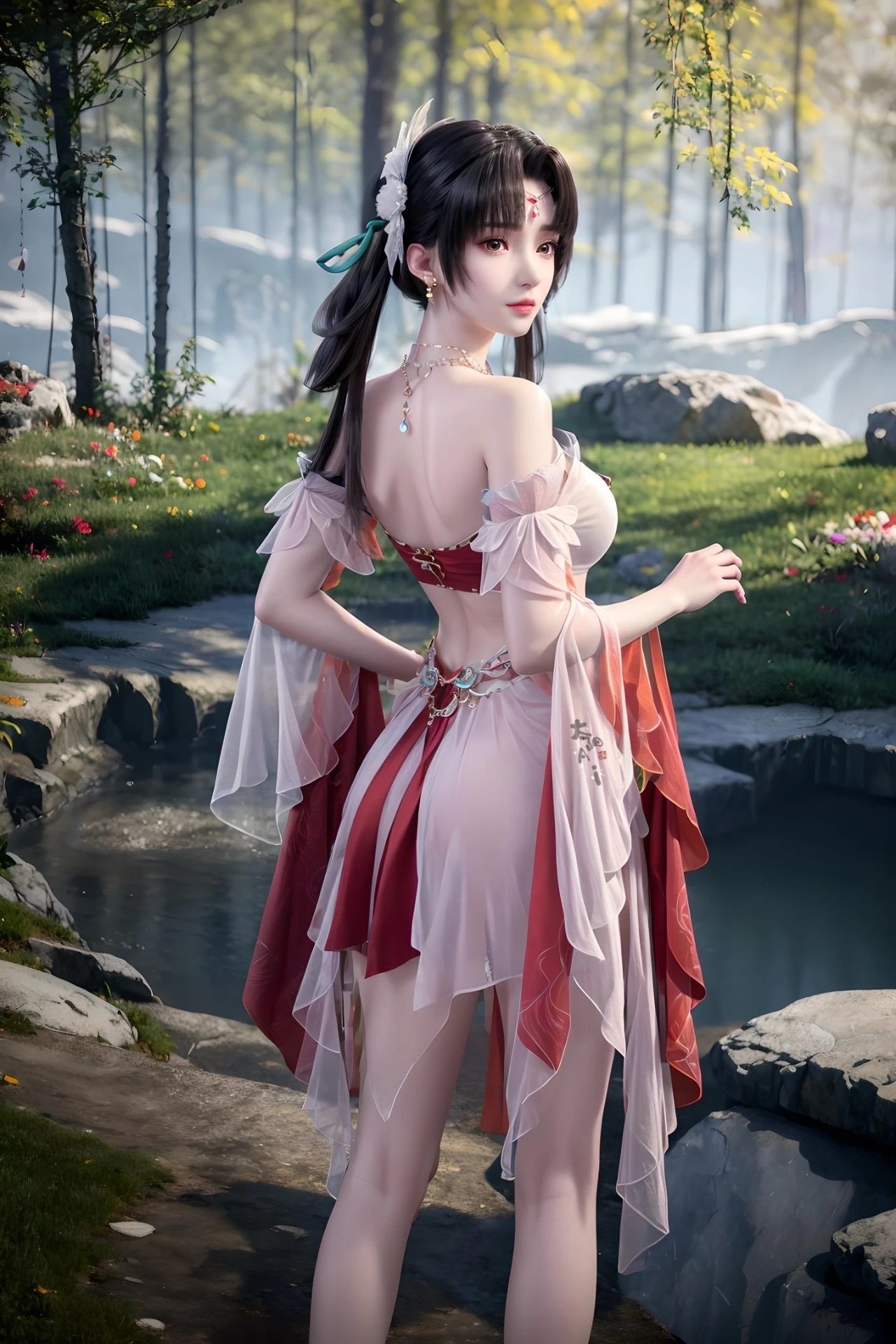 月莹高清图片 山海伏魔录角色壁纸 手机壁纸